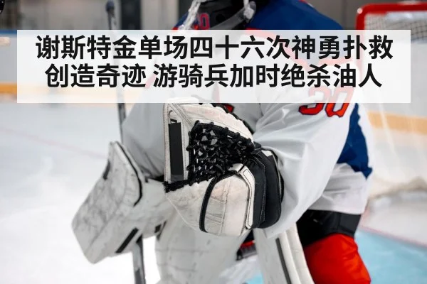 ice hockey goalie